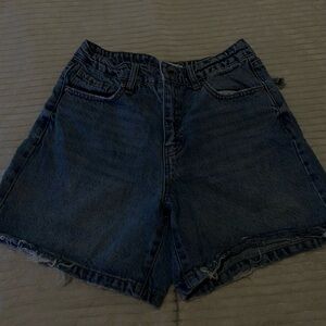 Forever 21 Dark Blue Jean Shorts